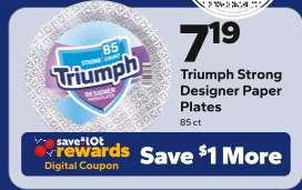 Triumph Strong Designer Paper Plates