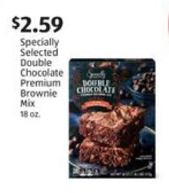 Specially Selected Double Chocolate Premium Brownie Mix