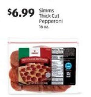 Simms Thick-Cut Pepperoni