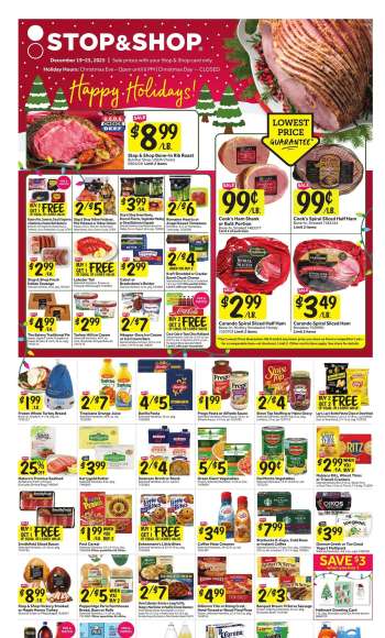 Stop & Shop Flyer - 12/19/2025 - 12/25/2025.