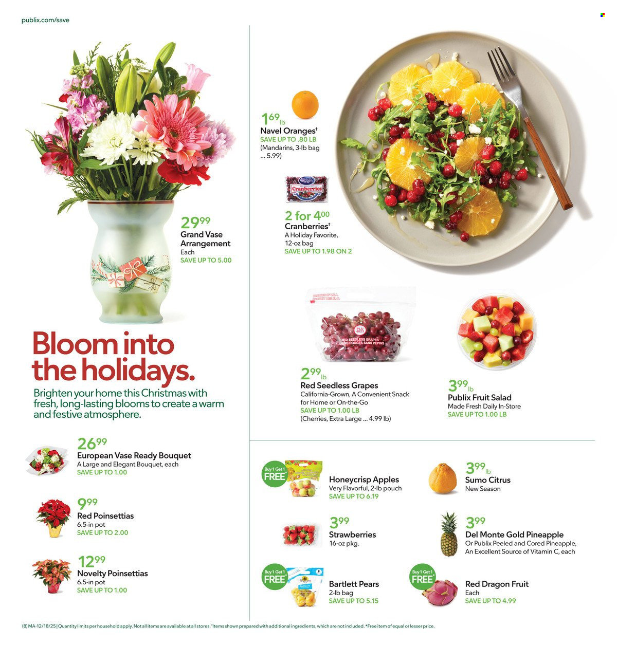 Publix ad - 12/18/2025 - 12/24/2025. Page 8