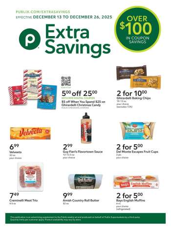 Publix Flyer - 12/13/2025 - 12/26/2025.