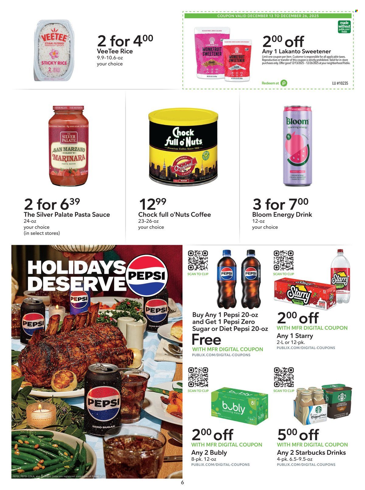 Publix ad - 12/13/2025 - 12/26/2025. Page 6