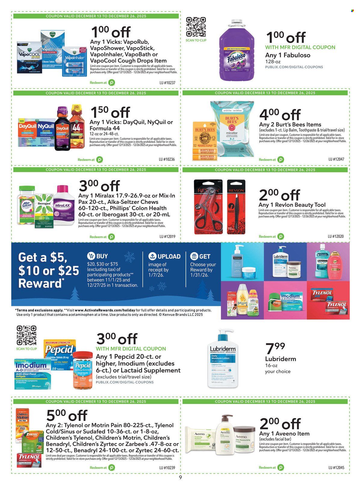Publix ad - 12/13/2025 - 12/26/2025. Page 9