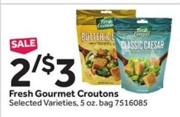 Fresh Gourmet Croutons