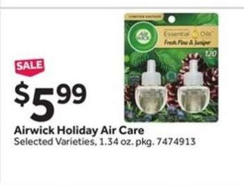 Airwick Holiday Air Care
