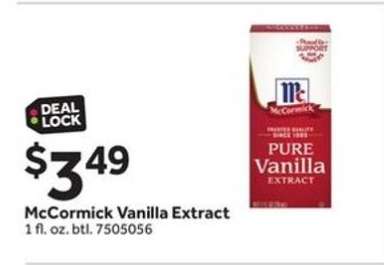 McCormick Vanilla Extract