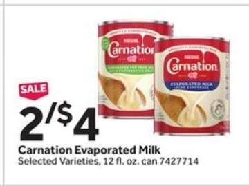 Carnation Evaporated Milk