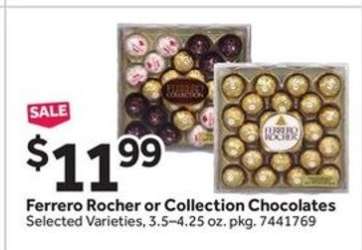Ferrero Rocher or Collection Chocolates