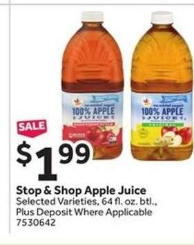 Stop & Shop Apple Juice