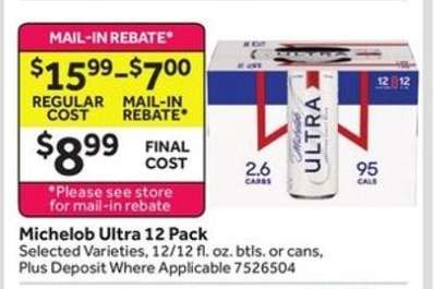 Michelob Ultra 12 Pack