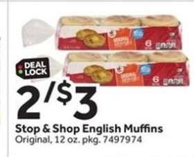Stop & Shop English Muffins