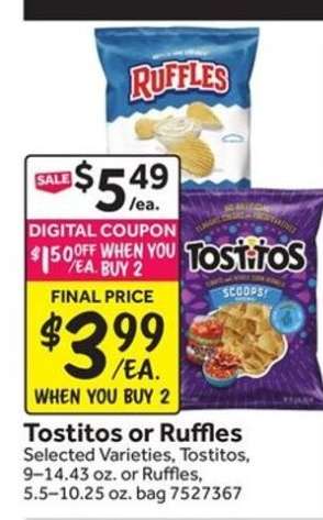 Tostitos or Ruffles