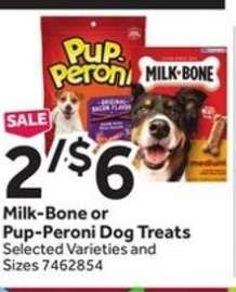 Milk-Bone or Pup-Peroni Dog Treats