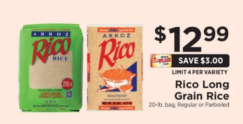 Rico Long Grain Rice