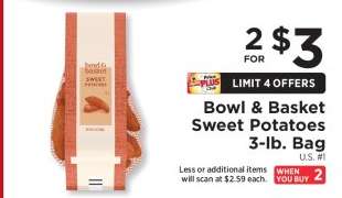 Bowl & Basket Sweet Potatoes