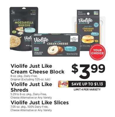 Violife Just Like Cream Cheese Block