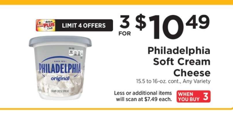 Philadelphia Soft Cream Cheese
