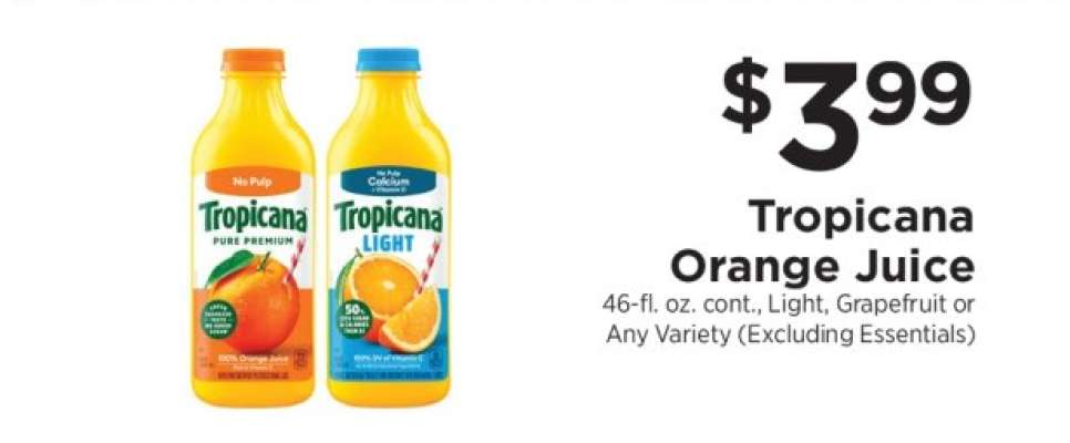 Tropicana Orange Juice