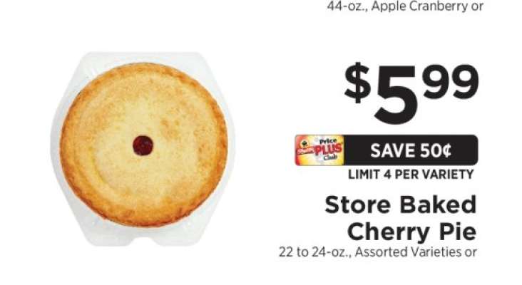 Store Baked Cherry Pie