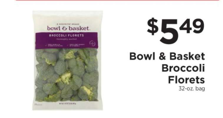 Bowl & Basket Broccoli Florets