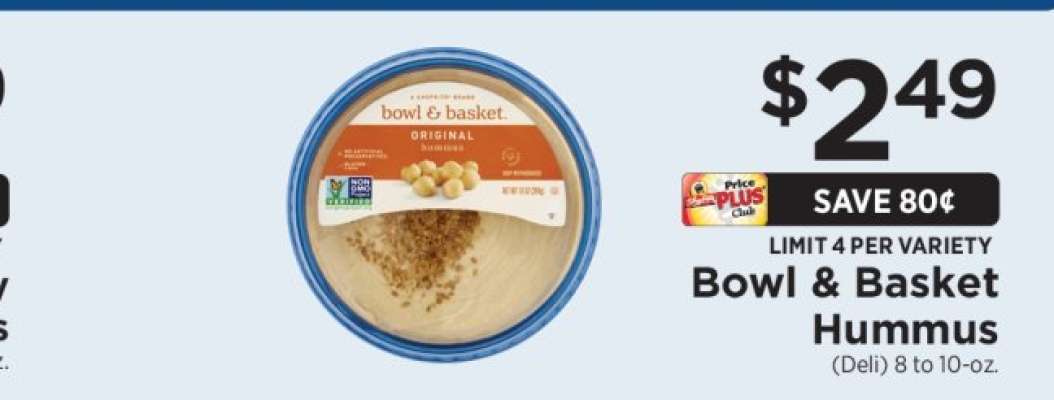 Bowl & Basket Hummus