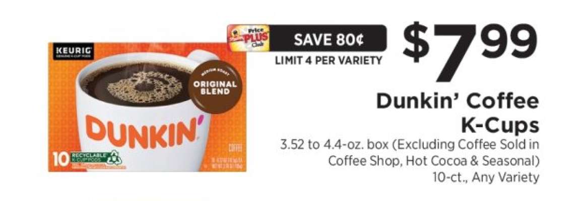 Dunkin' Coffee K-Cups