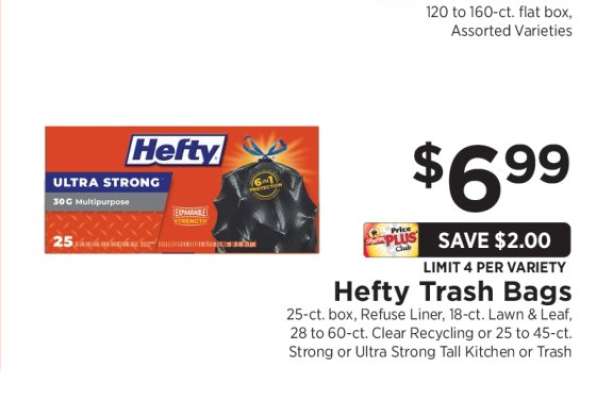 Hefty Trash Bags
