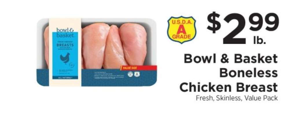 Bowl & Basket Boneless Chicken Breast