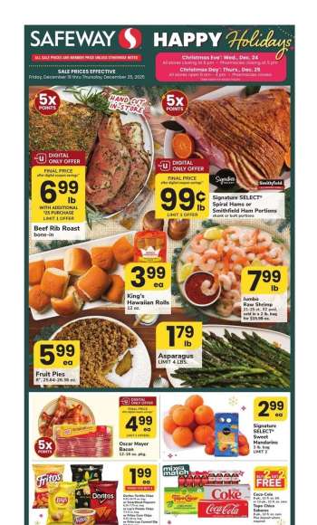 Safeway Flyer - 12/19/2025 - 12/25/2025.