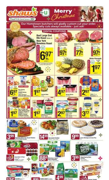 Shaw’s Flyer - 12/19/2025 - 12/25/2025.