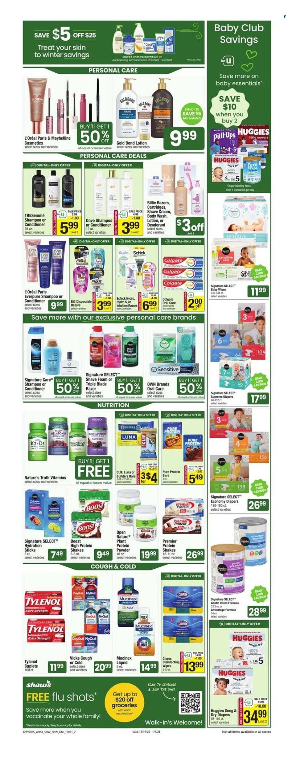 Shaw’s ad - 12/19/2025 - 12/25/2025. Page 8