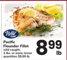 Pacific Flounder Fillet