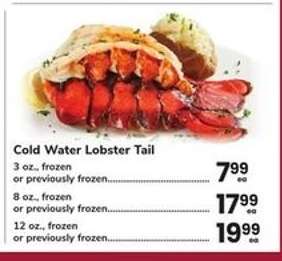 Cold Water Lobster Tail