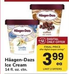Häagen Dazs Ice Cream
