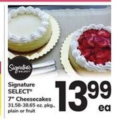 Signature SELECT 7" Cheesecakes