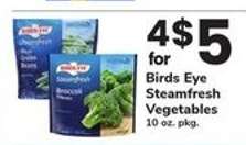 Birds Eye Steamfresh Vegetables