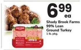 Shady Brook Farms 99% Lean Ground Turkey