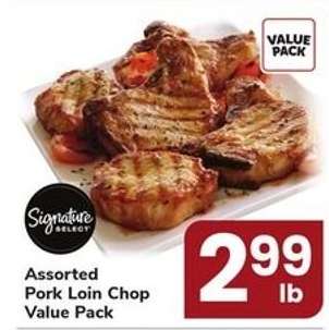 Signature Select Assorted Pork Loin Chop Value Pack