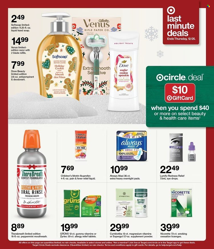 Target ad - 12/21/2025 - 12/27/2025. Page 6