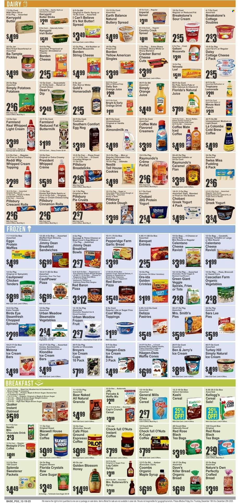 Key Food ad - 12/19/2025 - 12/25/2025. Page 2