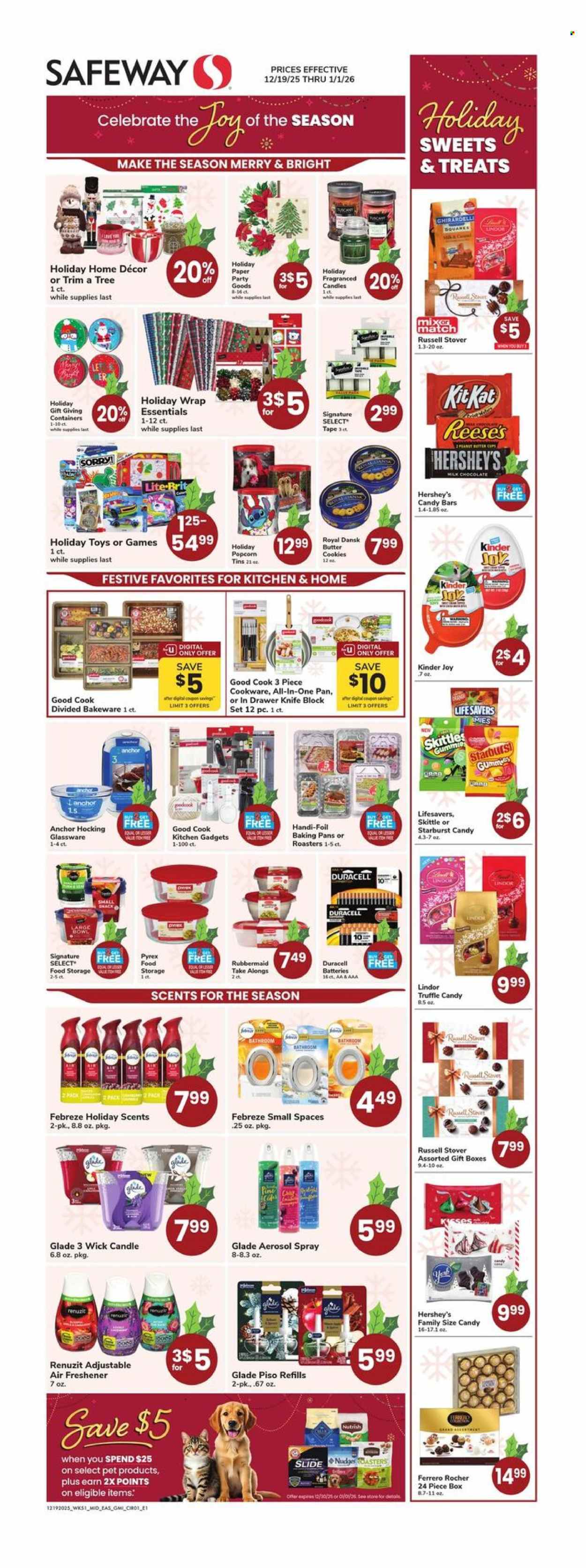 Safeway ad - 12/19/2025 - 01/01/2026. Page 1