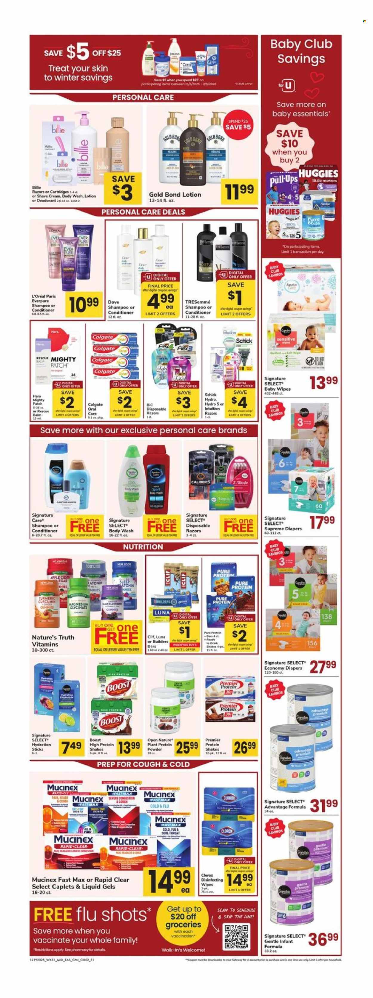 Safeway ad - 12/19/2025 - 01/01/2026. Page 2