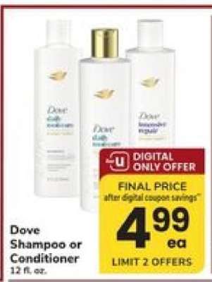 Dove Shampoo or Conditioner