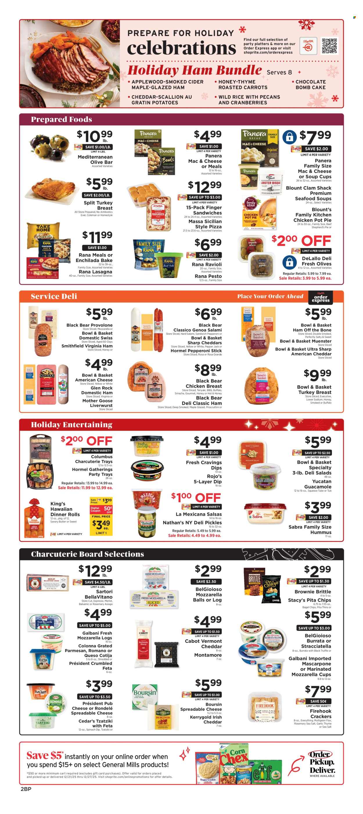 ShopRite ad - 12/21/2025 - 12/27/2025. Page 2