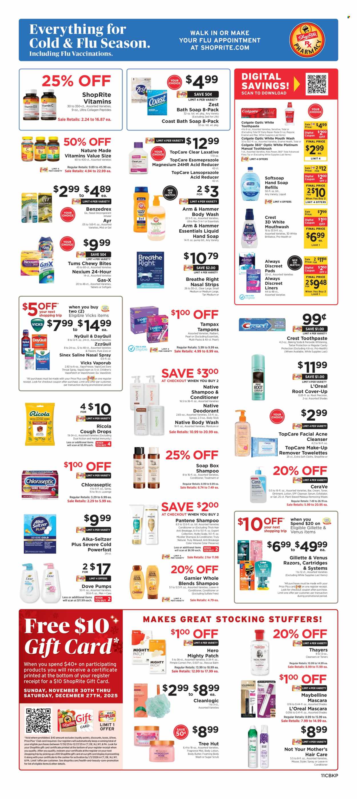 ShopRite ad - 12/21/2025 - 12/27/2025. Page 12