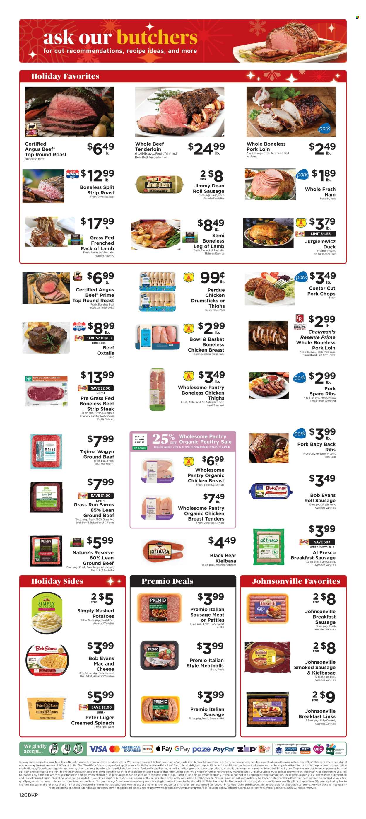 ShopRite ad - 12/21/2025 - 12/27/2025. Page 13