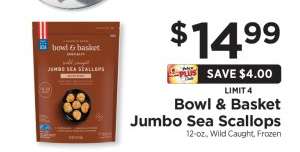 Bowl & Basket Jumbo Sea Scallops