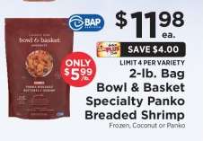 Bowl & Basket Specialty Panko Breaded Shrimp