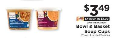 Bowl & Basket Soup Cups